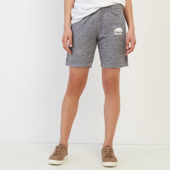 Roots Pants - Roots Women's Sweatshorts Grey Size Medium